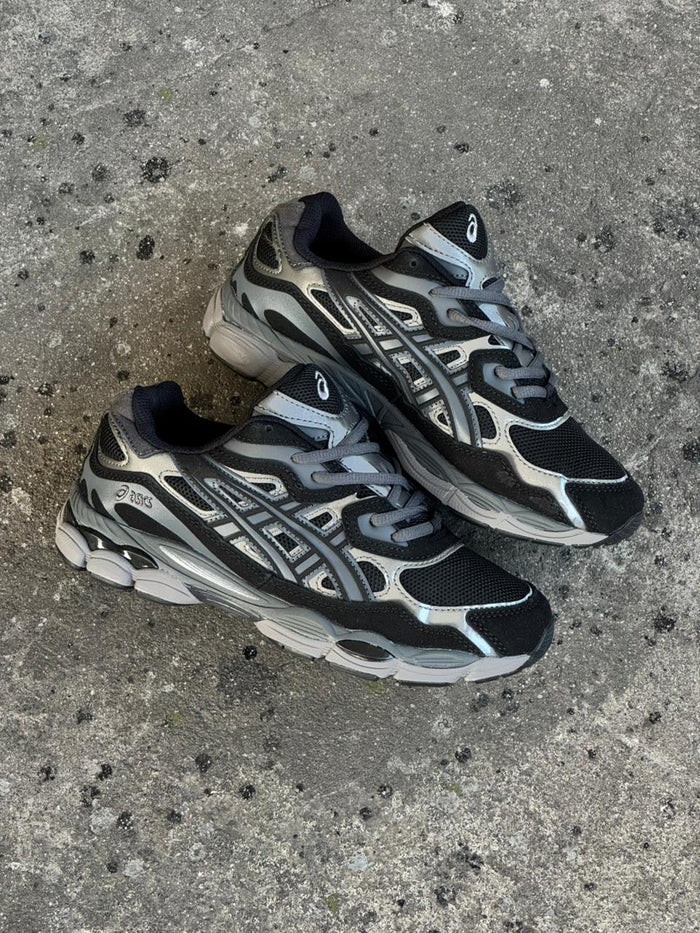 ASICS NEGRO GRIS