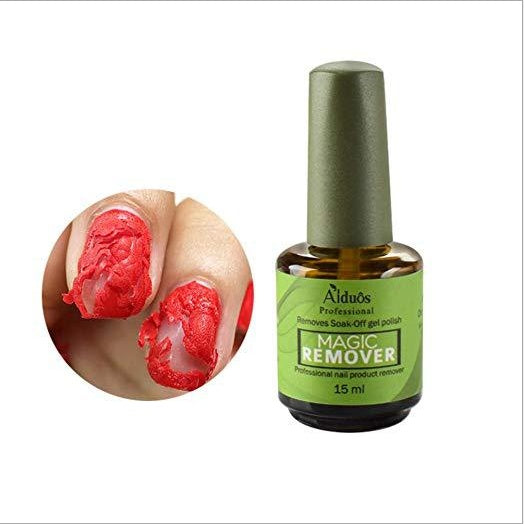 New Nail Polish Burst Magic Nail Polish Remover  Fast Soak Off Sticky  Nail Gel Polish Degreaser Cleaner Benspiti