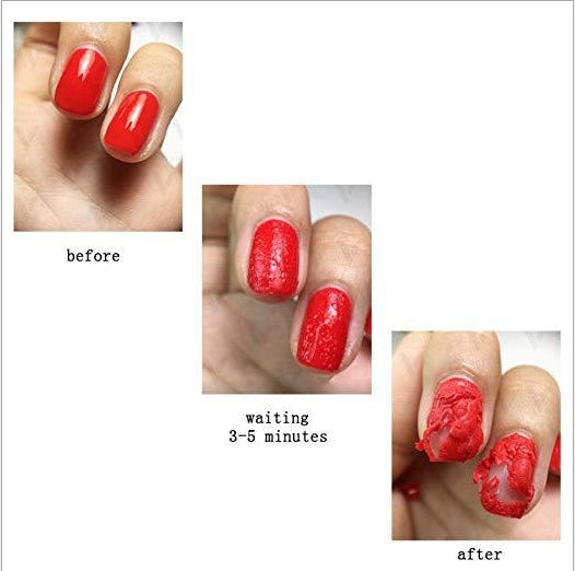New Nail Polish Burst Magic Nail Polish Remover  Fast Soak Off Sticky  Nail Gel Polish Degreaser Cleaner Benspiti
