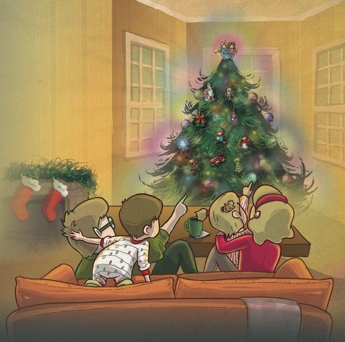 Oliver the Ornament, Oliver Meets Marley & Joan and Abbey (Book 3)