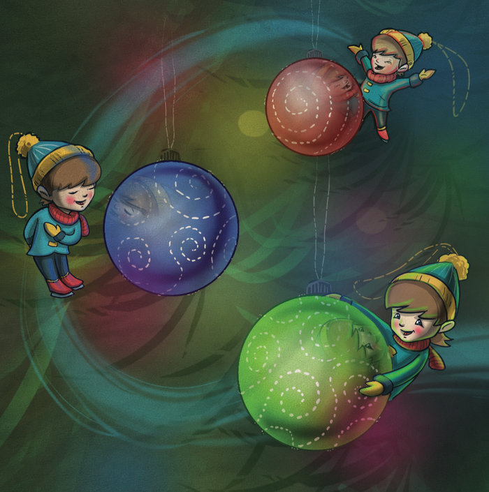 Oliver the Ornament, Oliver Meets Marley & Joan and Abbey (Book 3)