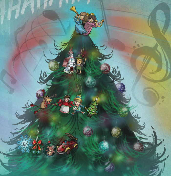 Oliver the Ornament, Oliver Meets Marley & Joan and Abbey (Book 3)