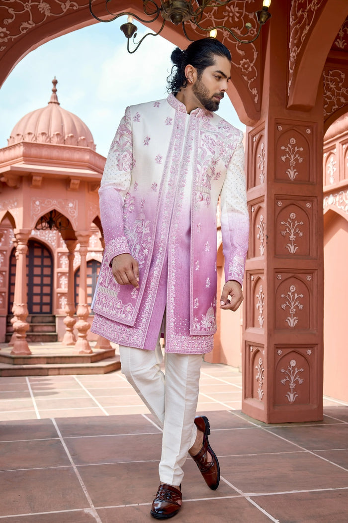Buy embroidered indo western men