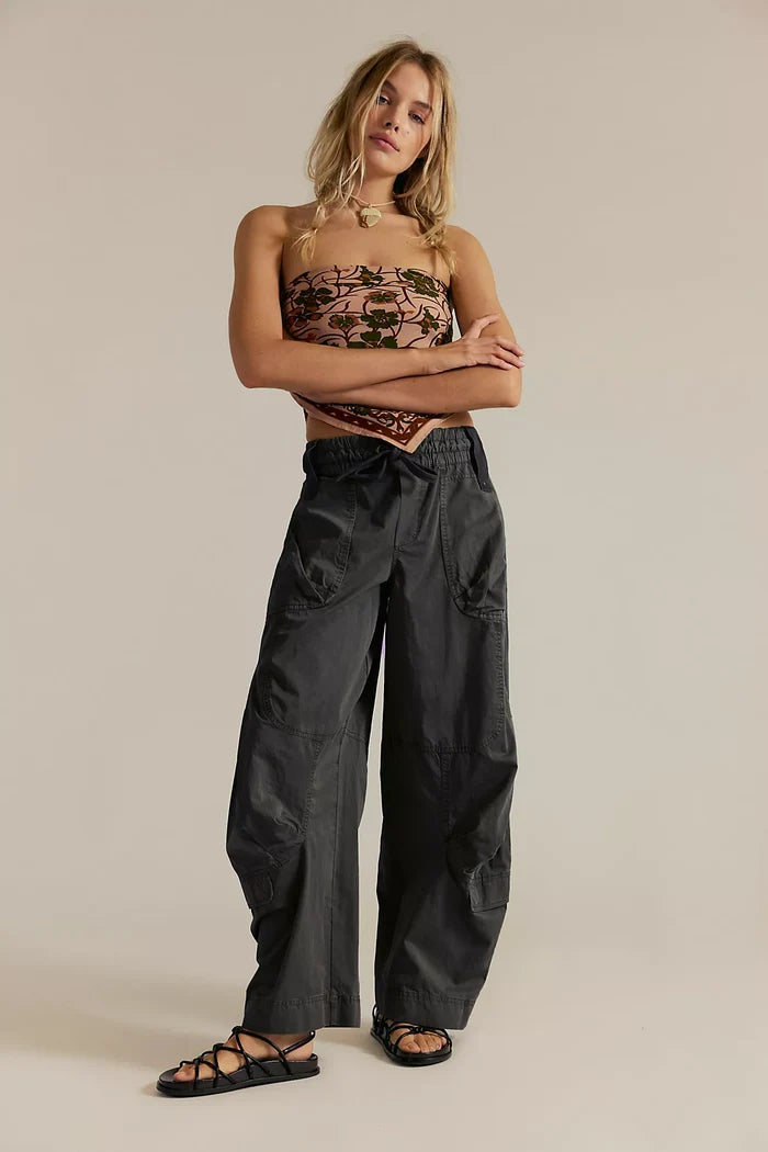 Onset Parachute Pant - Black Sand