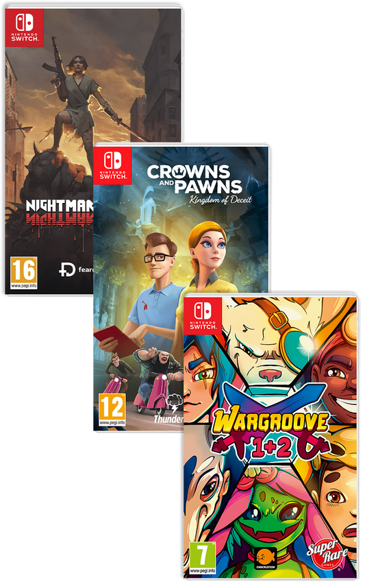 PB#33: Nightmare Reaper, Crowns and Pawns, Wargroove 1+2 (Switch)