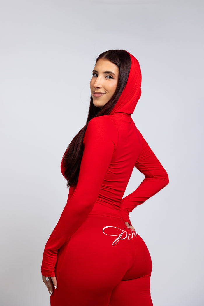 Pchee Red Tracksuit — view 5