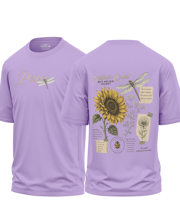 Peace Bloom Oversized T-Shirt