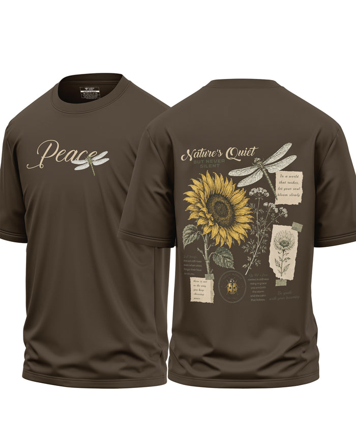 Peace Bloom Oversized T-Shirt