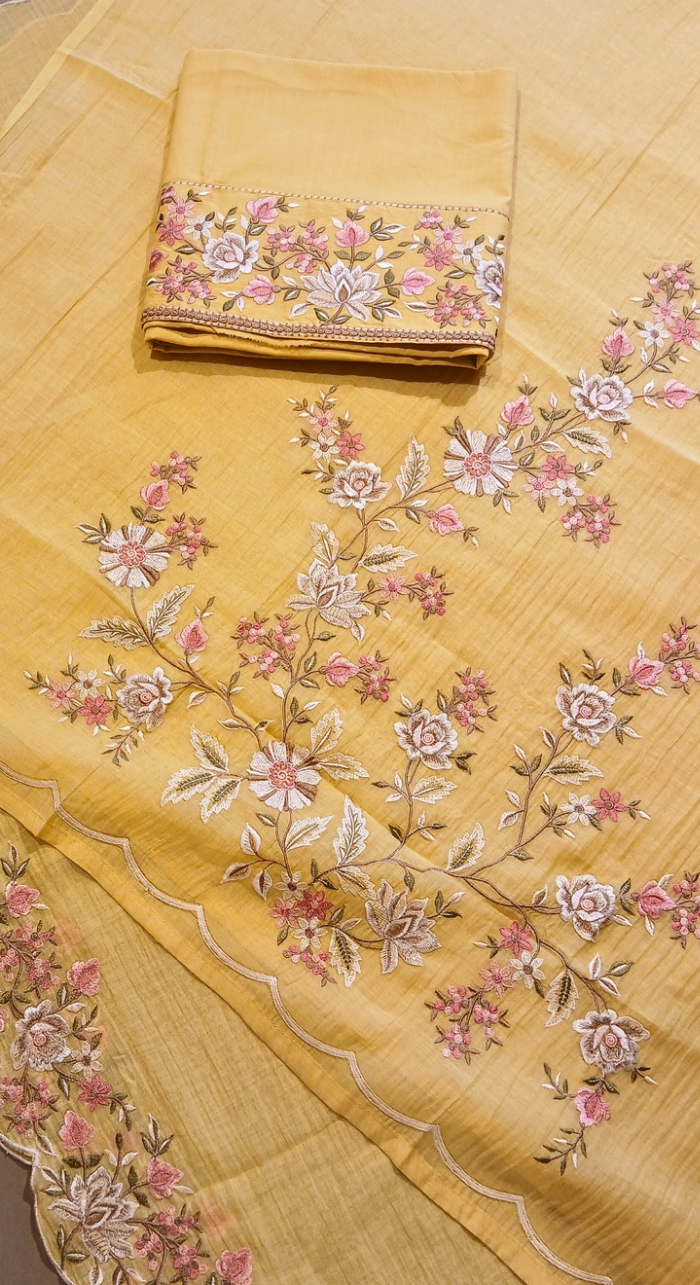 Peeli Chandrika Mal Cotton Unstitched Suit