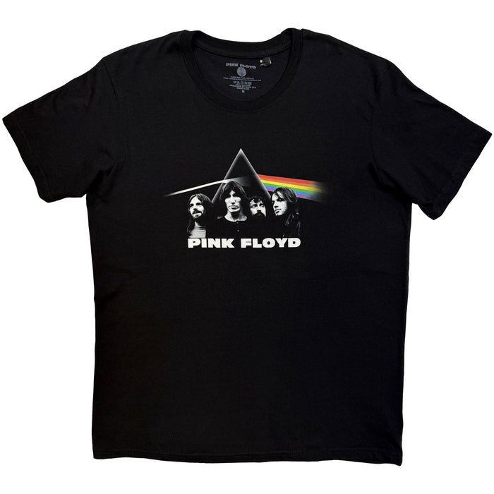 PINK FLOYD - DARK SIDE OF THE MOON BAND & PRISM - T-Shirt Black