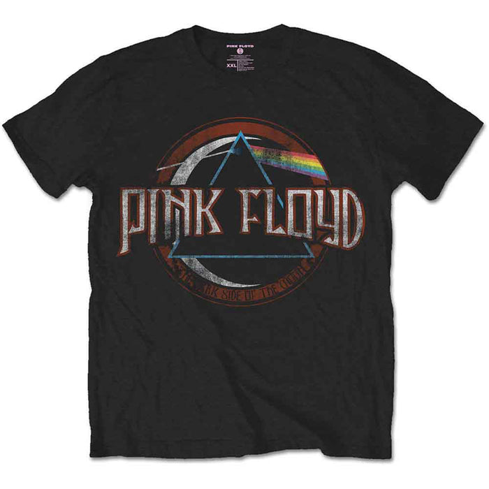 PINK FLOYD - VINTAGE DARK SIDE OF THE MOON SEAL - T-Shirt Black
