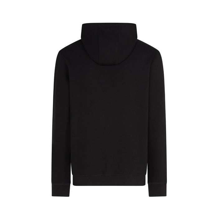 Mallet London - Mens - Plaque Hoodie Black Organic Cotton
