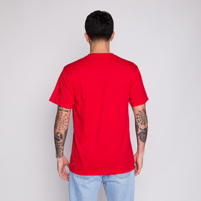 Polera Colo Colo Urbano Hombre Rojo Escudo Verano