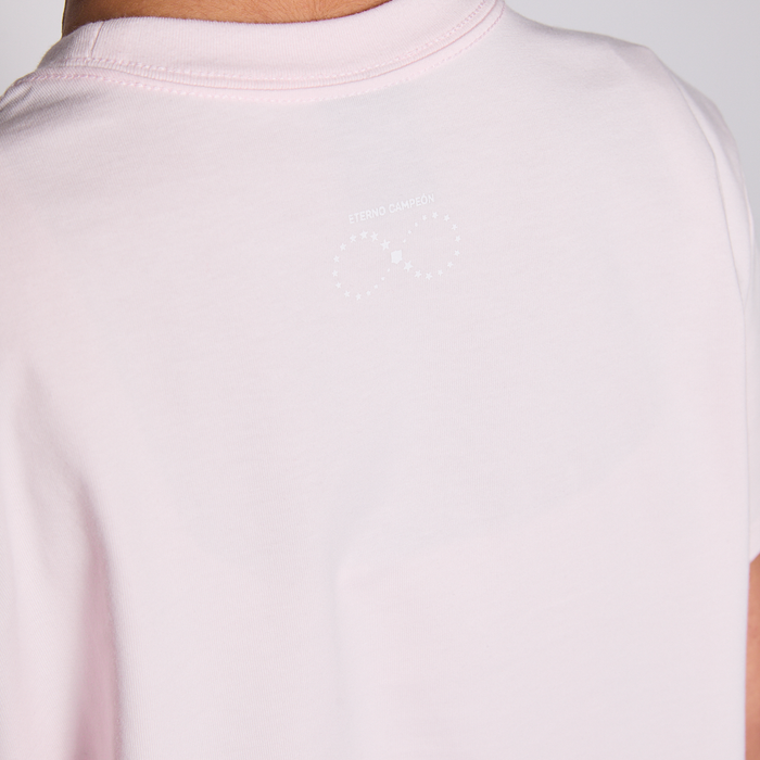 Polera Colo Colo Urbano Mujer Colocolina Toda La Vida Rosado