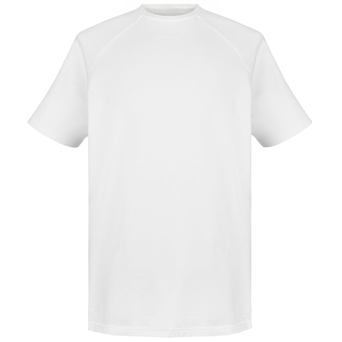 Polera Nixon Men Tiny Logo White