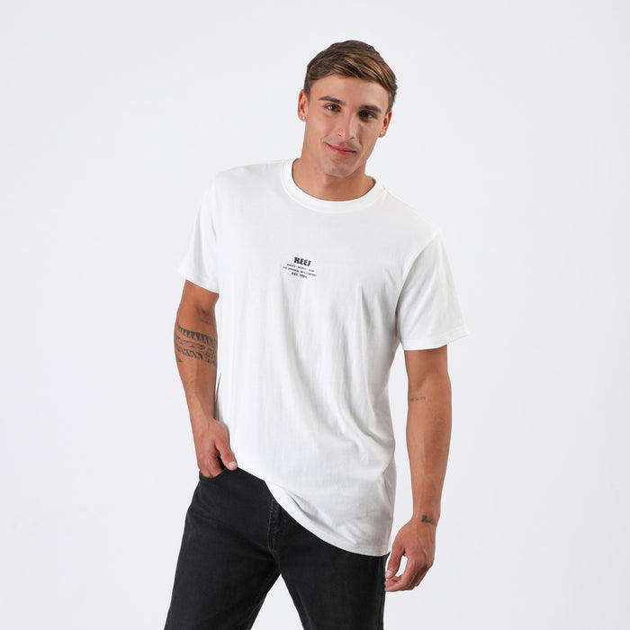 Polera Reef Men Print White