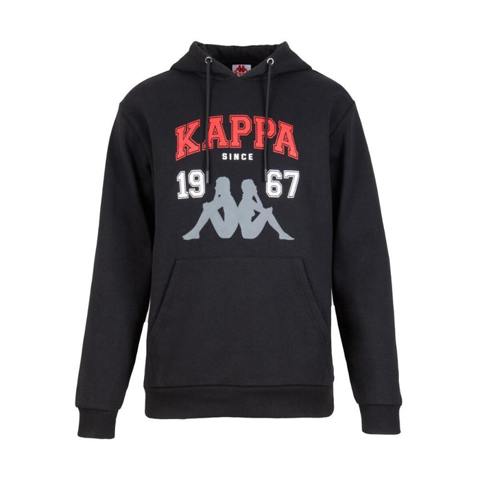 Polerón Hoodie Men Kappa Since 1967 Black