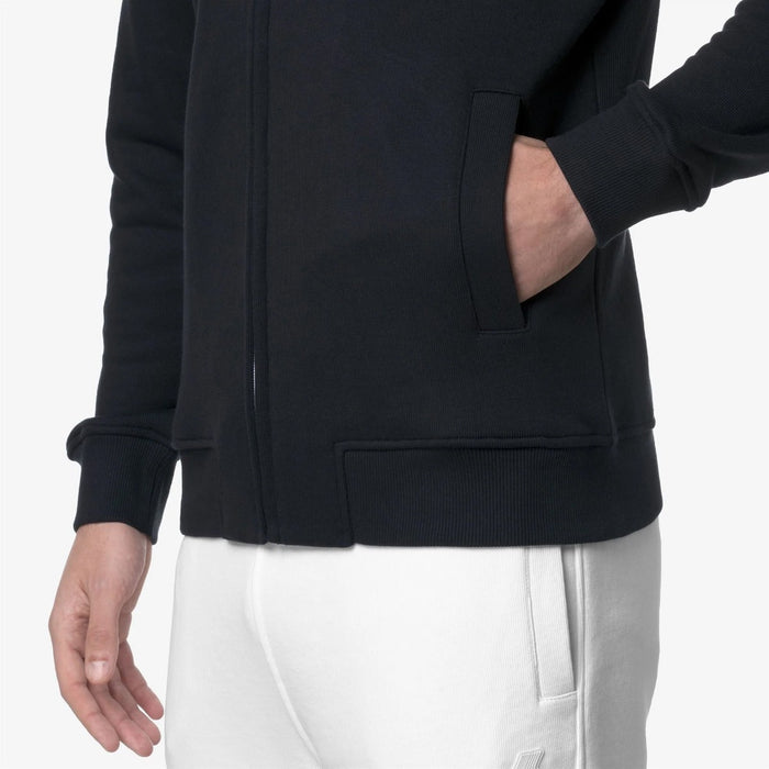 Poléron K-Way Men Anthony French Terry Black Pure