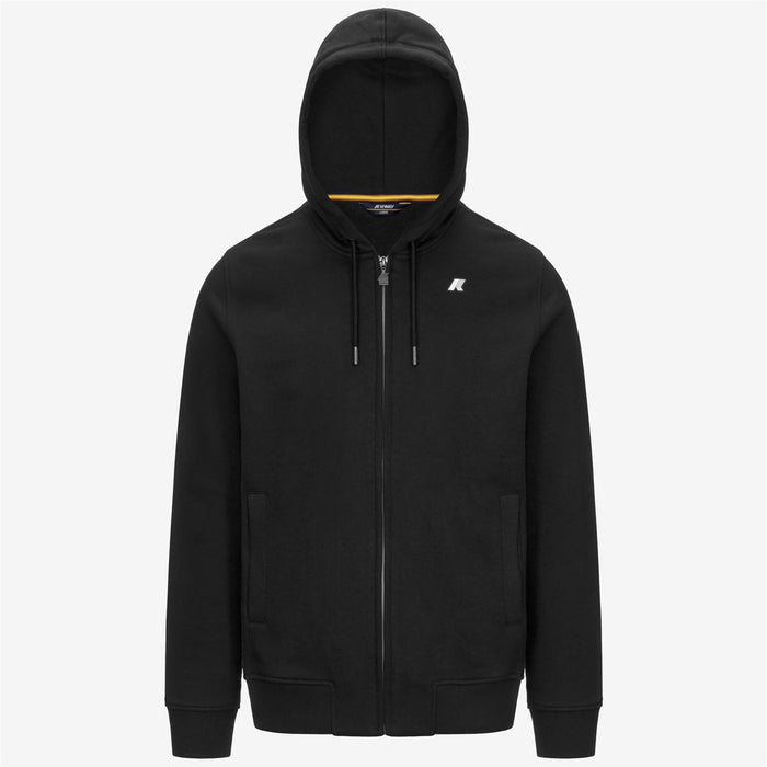 Poléron K-Way Men Anthony French Terry Black Pure