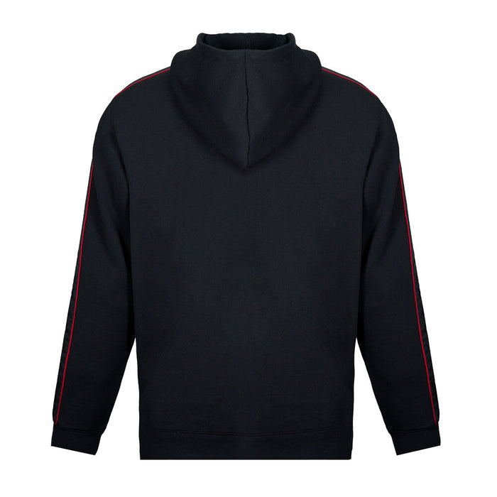 Polerón Kappa Men Hoodie Black Grey Red