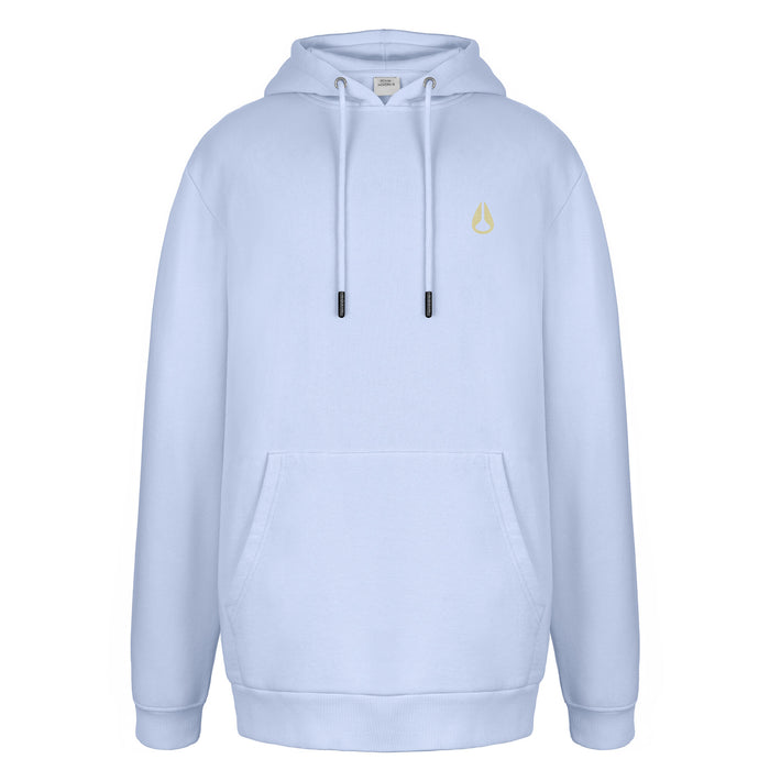 Polerón Nixon Men Hoodie Don't Stop Time Racoon Light Blue