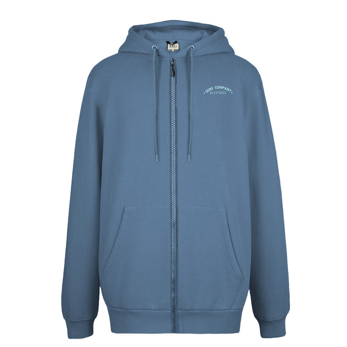 Polerón Reef Men Full Zipper Wild and Free Blue