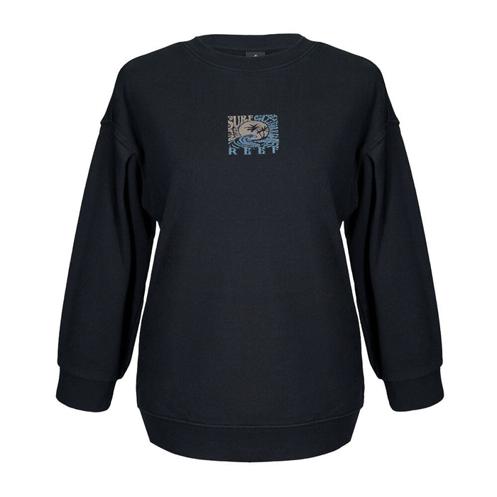 Polerón Reef Women Crew Black