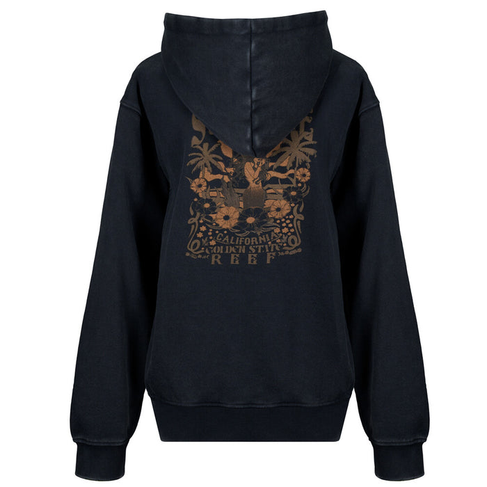 Polerón Reef Women Hoodie Sunshine Black