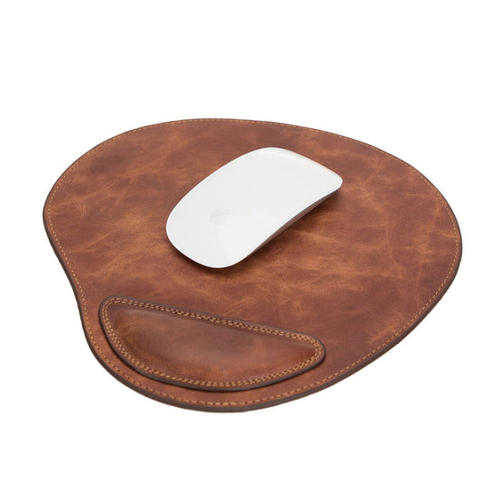 Leather Mouse Pad by Hardiston - premium Mouse Pads