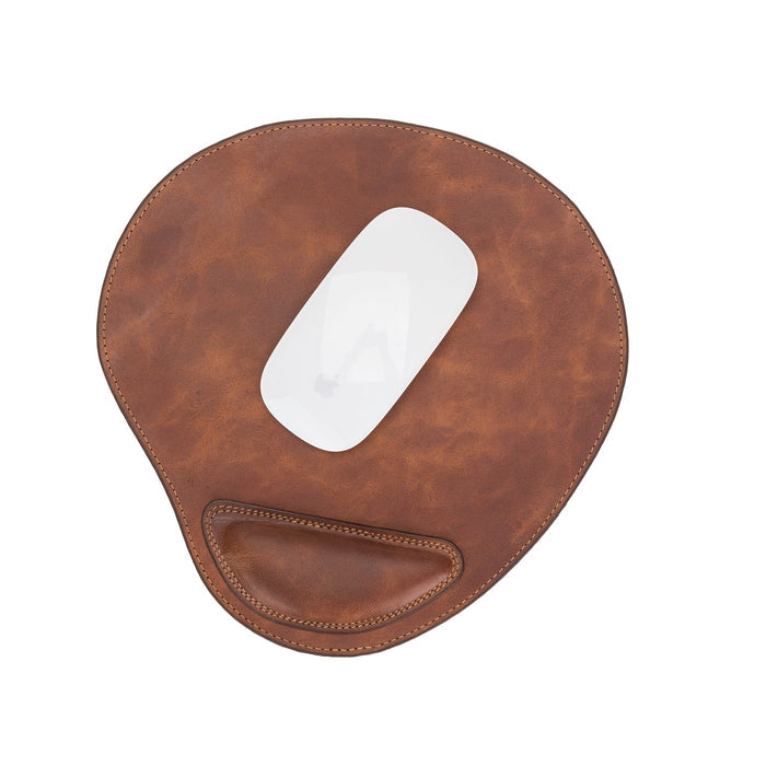 Leather Mouse Pad by Hardiston - premium Mouse Pads