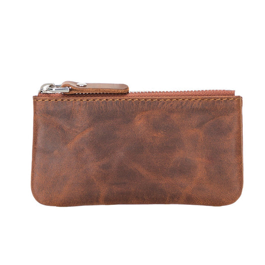 Leather Hand Purse with Keychain Holder - Hardiston by Hardiston - premium Coin Pouch
