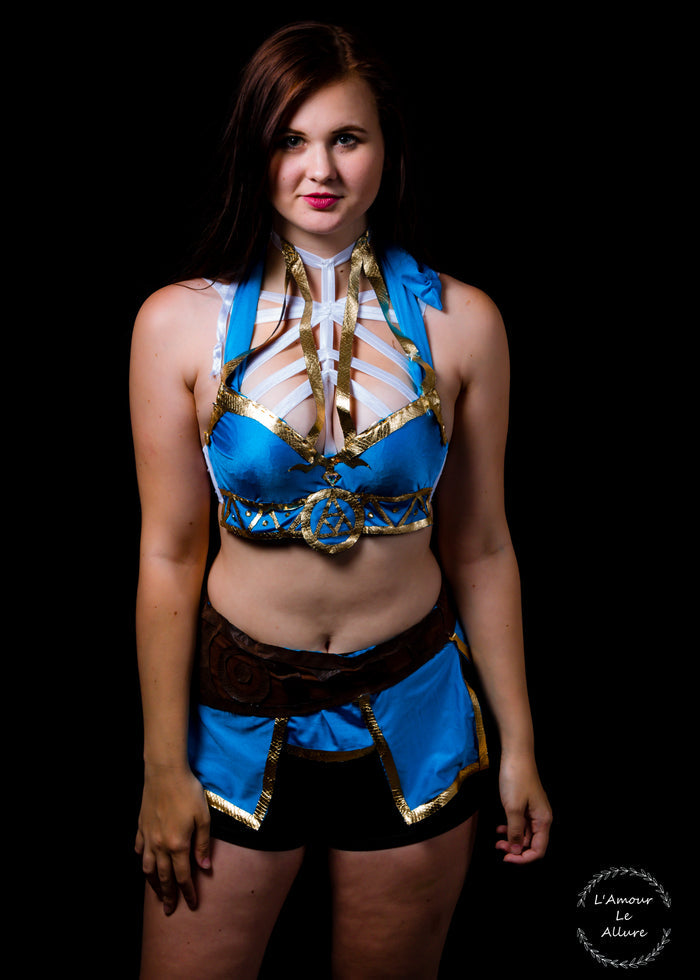Princess Zelda Bra and Skirt Cosplay Costume