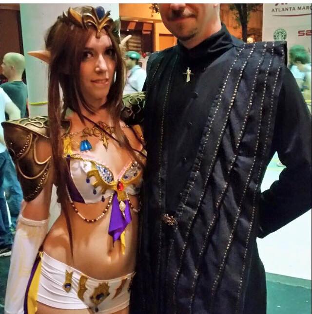 Princess Zelda Inspired Bra and Shorts Costume Cosplay Dance Rave Halloween
