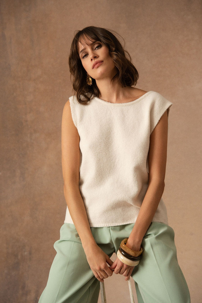 Pull sans manches Emmeline