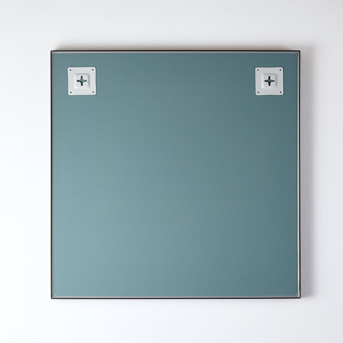 Rectangular Matte Black Framed Mirror 450-1200mm