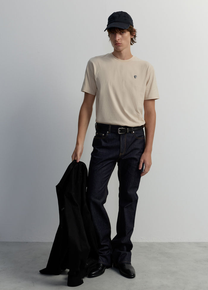 REGULAR-FIT CREWNECK TEE