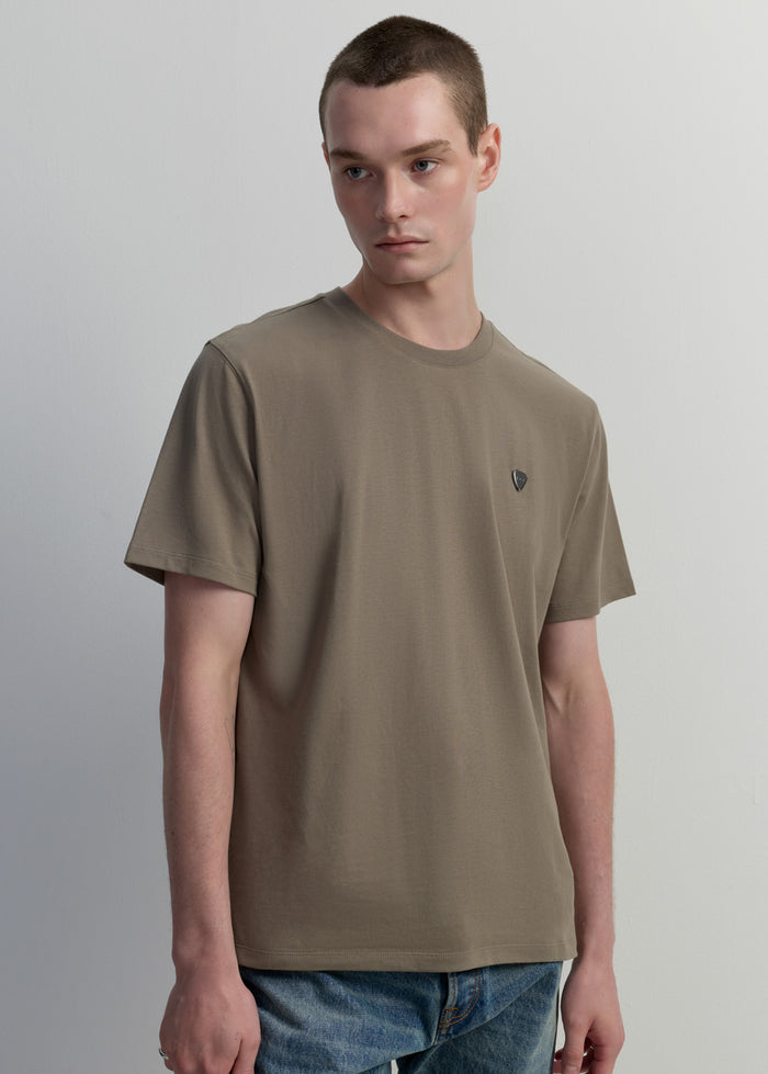 REGULAR-FIT CREWNECK TEE