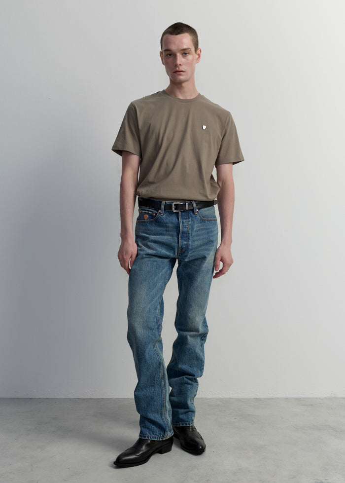 REGULAR-FIT CREWNECK TEE