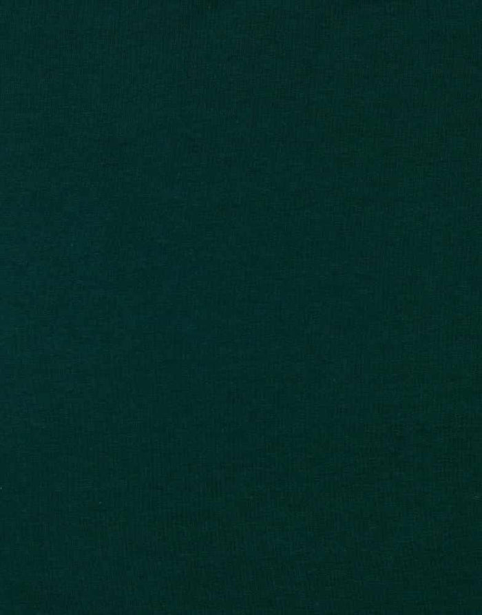 Not Specified Cotton Jersey Green / Plain Dark Green Organic Cotton Jersey Fabric 14161