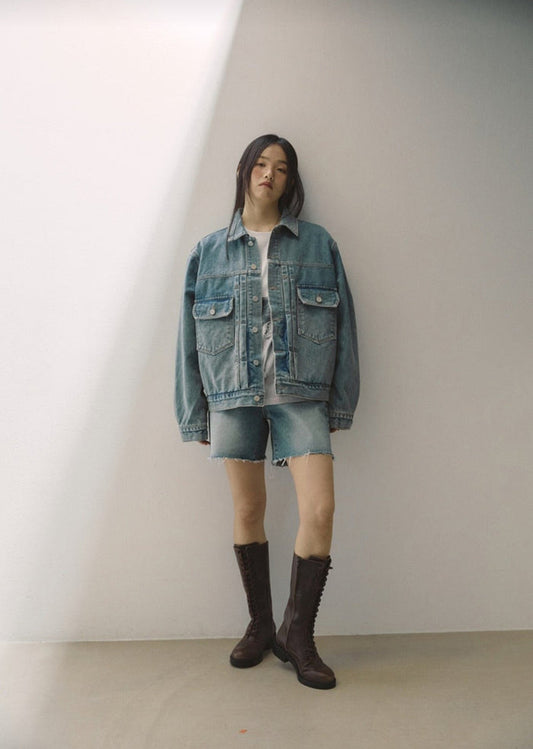 【REPELLER 2025SS】Wrang Denim Jacket