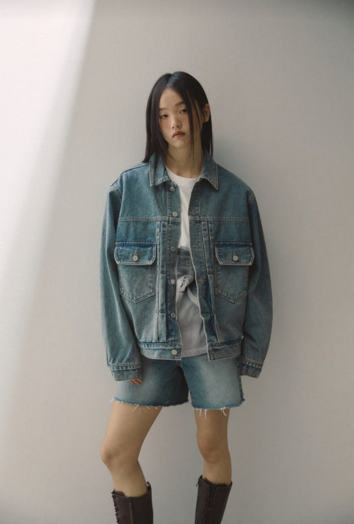 【REPELLER 2025SS】Wrang Denim Jacket