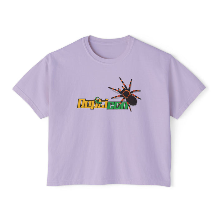 Repticon Women's Boxy Tee w/ Tarantula