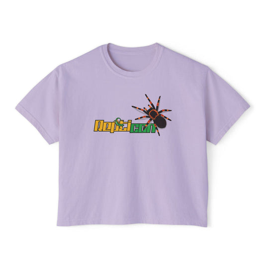 Repticon Women's Boxy Tee w/ Tarantula