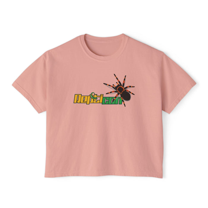 Repticon Women's Boxy Tee w/ Tarantula