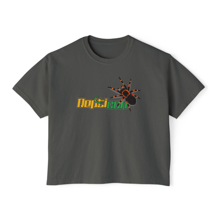 Repticon Women's Boxy Tee w/ Tarantula