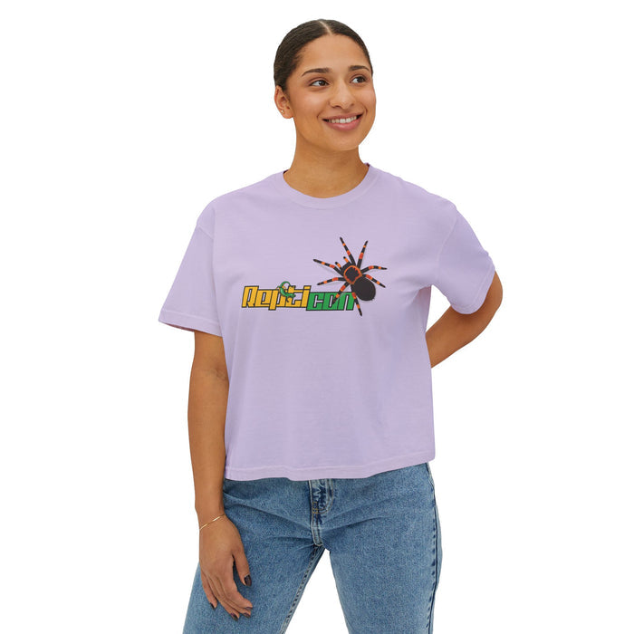 Repticon Women's Boxy Tee w/ Tarantula