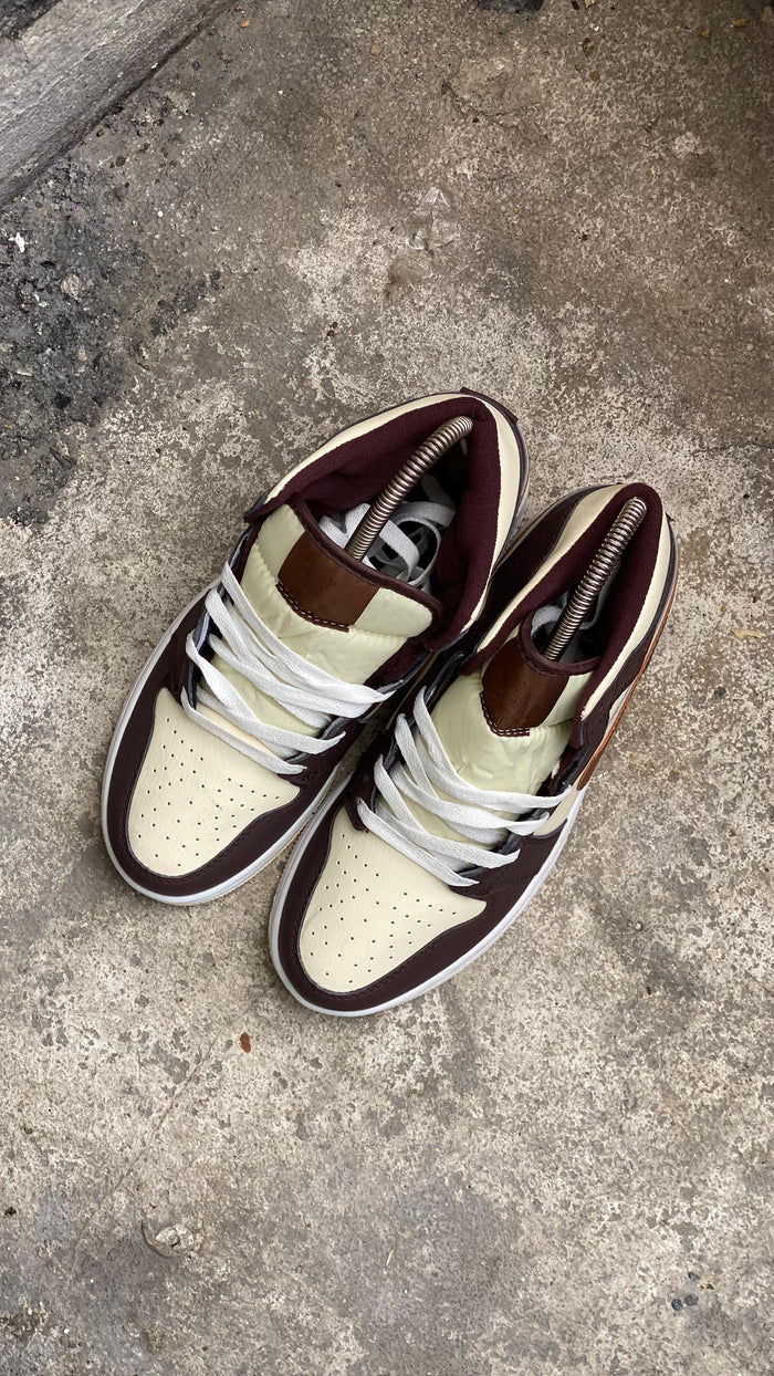 JORDAN RETRO 1 BEIGE CAFE