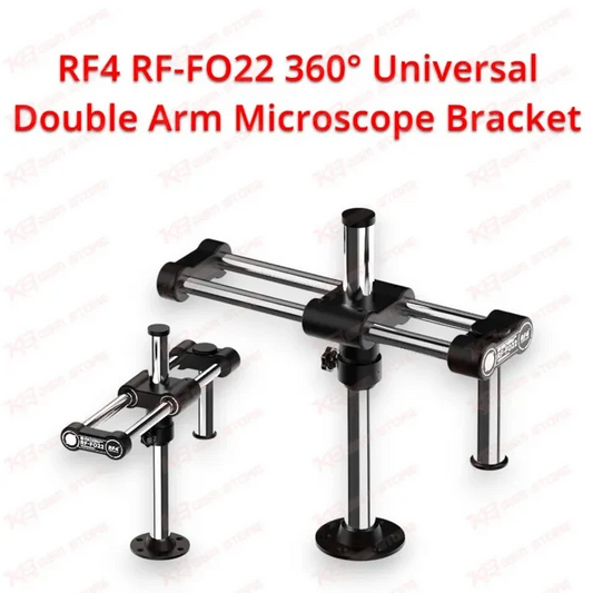 RF4 RF-FO22 360° Universal Double Arm Microscope Bracket