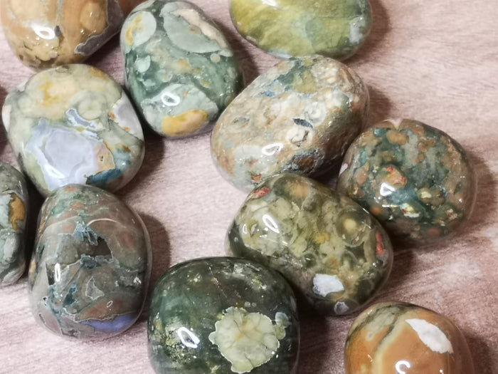 Earthstore® Green Rhyolite - Tumblestone