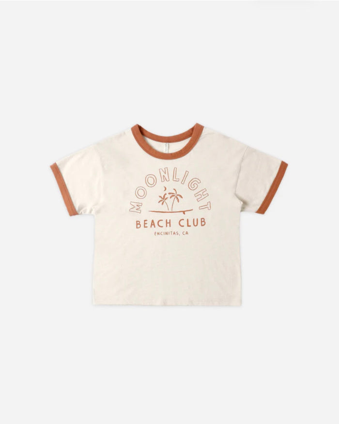 Ringer Tee - Moonlight